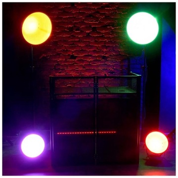 Стадия фары Light4me Retro 300 RGBA IR DMX Light Decoration Remote