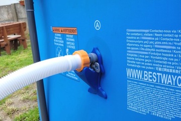 PODPORA RUR BASENU RURY BASENOWEJ BESTWAY na ADAPTER REDUKCJĘ 32x38 DELFIN
