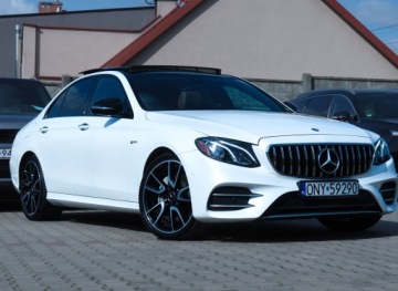 Mercedes Klasa E W213 Limuzyna AMG 3.0 AMG 43 401KM 2017 Mercedes E43 AMG 401 4m Burmaster Pamięć AirMatic Panorama Designo 20" Blis, zdjęcie 38