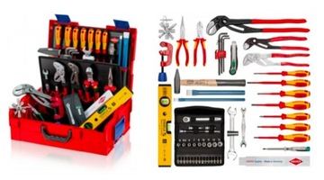 Walizka narzędziowa dla monterów KNIPEX 00 21 19