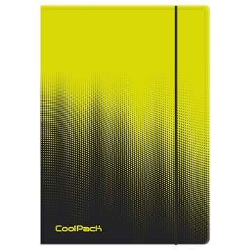 COLORINO TECZKA Z GUMKĄ KOLOROWA MIEŚCI A-4