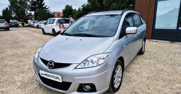 Mazda 5 I 1.8 MZR 115KM 2010 Mazda 5 BENZYNA 7 FOTELI klima 2x drzwi przesuwne GRZANE FOTELE 1.8, zdjęcie 1