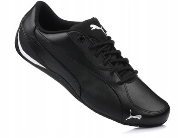 Męskie czarne buty sportowe PUMA DRIFT CAT 5 CORE skórzane sneakersy r. 42