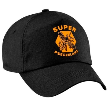 Prezent pszczelarza CZAPKA SUPER PSZCZELARZ