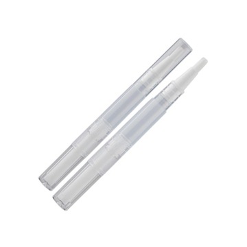 2x прозрачные аксессуары для поворотных ручек, пустой гвоздь, 2 мл