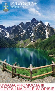 MAGNES NA LODÓWKĘ 4K ZAKOPANE MORSKIE OKO
