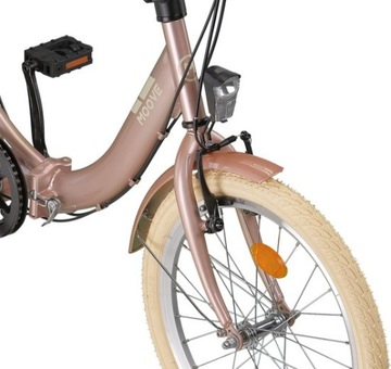 ROWER SKŁADANY PACTO NINE LAWENDA