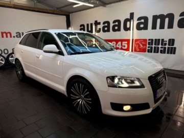 Audi A3 8P Hatchback 3d 2.0 TDI CR 140KM 2010 Audi A3 Sportback ledy bi xenon 2.0 tdi 140 konny manualna skrzynia bezwyp, zdjęcie 3