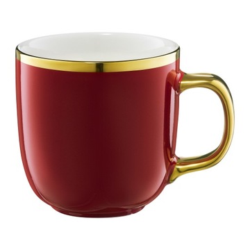 Kubek porcelanowy czerwony 330 ml ROYAL AMBITION