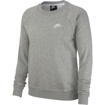 XL Bluza damska Nike Essentials Crew FLC szara BV4