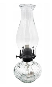 LAMPA NAFTOWA Z KNOTEM 34cm 550ml. D2