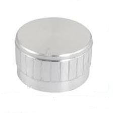 GAŁKA POTENCJOMETRU SREBRNA 40MM GSL40