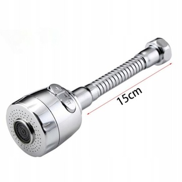 Typ C regulowany kran Bubbler filtr wody z kranu d
