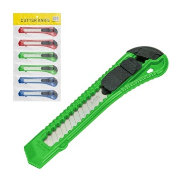 НОЖ ОБОЙНЫЙ НОЖ С ЛОМАТЫМ ЛЕЗВИЕМ 18ММ 6 шт.