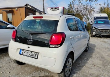 Citroen C1 II Hatchback 5d 1.0 VTi 72KM 2020 Citroen C1 I rej 2021r, 1.0 Benzyna. Uszkodzony. Poobijany. Jezdzi. VAT 23, zdjęcie 3