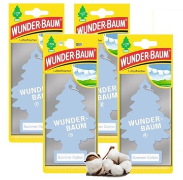 ZAPACH WUNDER BAUM CHOINKA ZAPACHOWA Summer Cotton