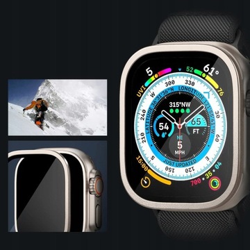 Закаленное стекло Spigen для Apple Watch Ultra 49 мм Full Full screen
