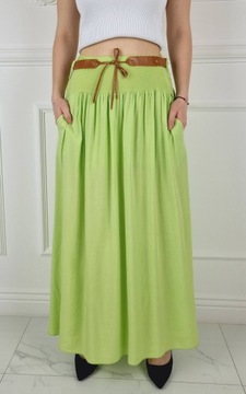 ЖЕНСКАЯ ЯРКАЯ ДЛИННАЯ ЮБКА МАКСИ В БОХО