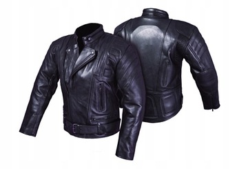 KURTKA MOTOCYKLOWA SKÓRZANA RYPARD KSM001/4XL