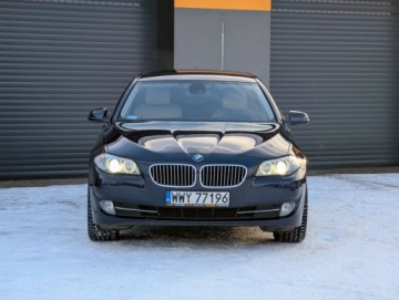 BMW Seria 5 F10-F11 Touring 520d 184KM 2012 BMW Seria 5 Ledy Alu Klima Navi Jasne Skory Serwis Gwarancja 2.0 Diesel, zdjęcie 2