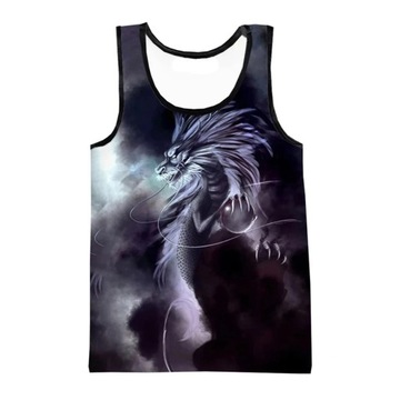 Koszulka bez rękawów China Dragon Tank Tops For