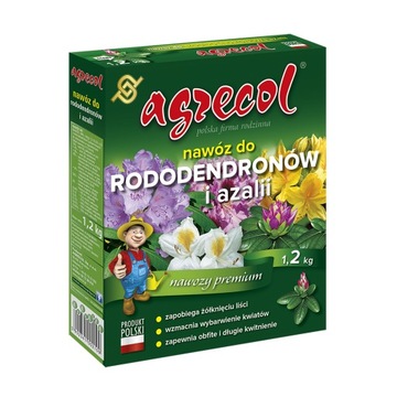 NAWÓZ DO RODODENDRONÓW I AZALII 1,2kg AGRECOL