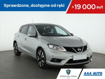 Nissan Pulsar 1.2 DIG-T 115KM 2016 Nissan Pulsar 1.2 DIG-T, Skóra, Navi, Klima