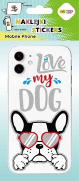 Наклейки мобіль LOVE DOG 90x205 HAPPY COLOR
