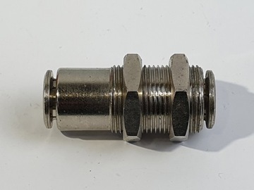 ZŁĄCZE WTYKOWE GRODZIOWE fi ø 8mm M16 MOSIĄDZ