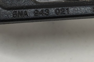 AUDI A3 SPORTBACK 8V OSVĚTLENÍ TABULKY SPZ 5NA943021 2017 2579