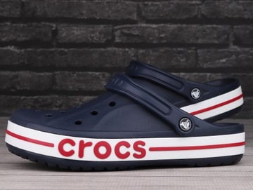 Klapki chodaki Crocs BAYABAND blue marine