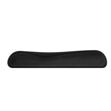 Podkładka ergonomiczna pod nadgarstki do klawiatury 460x85x25mm / czarny