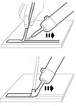 Аппарат для сварки пластика 706 + НАСАДКИ НО ЖЕЛЕЗНЫЕ