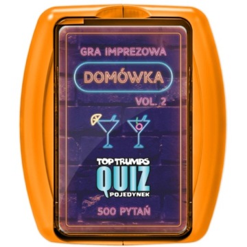 DIER TOP TRUMPS НАБОР ДОМАШНЯЯ ВЕЧЕРИНКА ВИКТОРИНА+WHOT!ДОМАШНЯЯ ВЕЧЕРИНКА