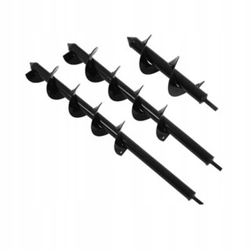 15 Size Garden Auger Drill Bit Tool Spiral Hole