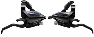KLAMKOMANETKI SHIMANO ST-EF500 3/8RZ +LINKI ZESTAW