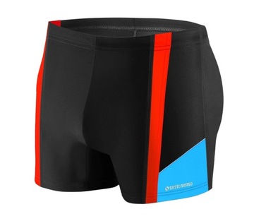 [Sesto Senso] Kąpielówki Męskie obcisłe bokserki BD379 [4XL]