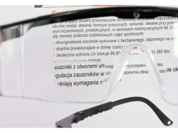 КОРРЕКЦИОННЫЕ ЗАЩИТНЫЕ ОЧКИ YATO + ОЧКИ OHS 1,5