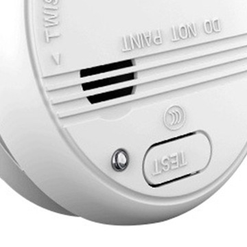 Детектор дыма 85 децибел Самотестирование Сигнализация низкого заряда батареи