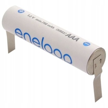 akumulator Eneloop AAA 800mAh z blaszkami typ: U