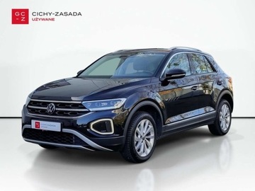 Volkswagen T-Roc I SUV Facelifting 1.5 TSI ACT 150KM 2022 Volkswagen T-Roc DSG Martwe pole Faktura VAT 1.5tsi 1.5 Benzyna 150KM