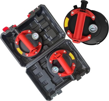 ВАКУУМНАЯ ПРИСОСКА ДЛЯ ПЛИТКИ РУЧКА С НАСОСОМ И МАНОМЕТРОМ ДЛЯ ОКОННОЙ ПЛИТКИ 2x