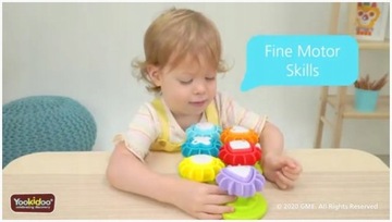 ПОДВИЖНЫЙ СОРТЕР YOOKIDOO ВРАЩАЮЩИЕСЯ ШЕСТИНКИ 40200