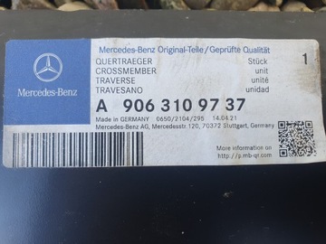 Задний ремень Mercedes Sprinter A906 год 06-18