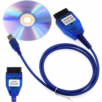 INTERFEJS INPA 2K DCAN OBD2 DO BMW KABEL ZESTAW