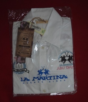 La Martina-bluzka koszulowa L