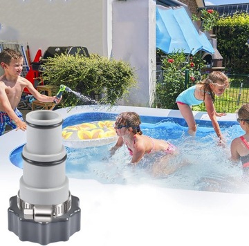 2 ПЕРЕХОДНИКА ДЛЯ ШЛАНГА ДЛЯ БАССЕЙНА, ПЕРЕХОДНИК ДЛЯ НАСОСА, ПЕРЕХОДНИК А ДЛЯ БАССЕЙНА INTEX