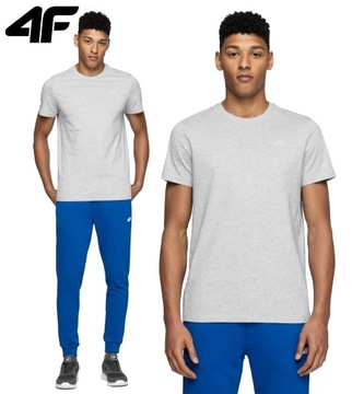 4F MĘSKA KOSZULKA T-SHIRT BASIC NOSH TSM003 - M