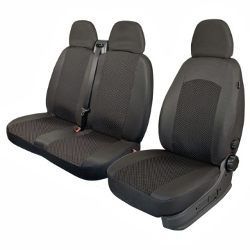 Měřicí kryty Renault Trafic pro 3 osoby 2001-2014