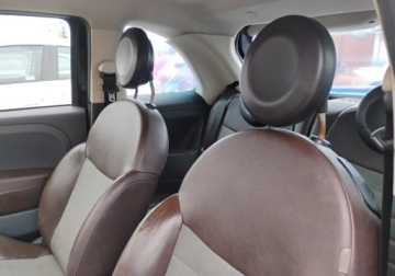 Fiat 500 II Hatchback 3d 1.3 TD 75KM 2007 Fiat 500 2007r, 1.2 Diesel. Uszkodzony prawy przod i tyl. Jezdzi. 1.2, zdjęcie 8